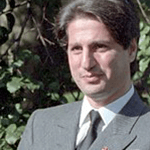 Picture of Amin Gemayel,  President of Lebanon, 1982-88