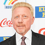 Picture of Boris Becker,  Wimbledon winner at 17