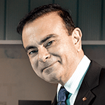 Picture of Carlos Ghosn, CEO of Nissan and Renault