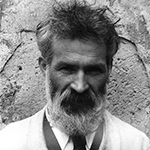 Picture of Constantin Brancusi,  pioneer of modernism, series of sculptures  Bird in Space(1923)