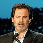 Picture of Dennis Miller,  SNL news anchor, born-again Republican