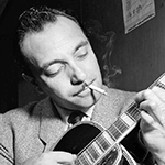 Picture of Django Reinhardt, Gypsy jazz guitarist