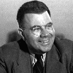 Picture of Edward Condon, pioneer in Quantum Mechanics