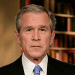 Picture of George W. Bush, 43rd US President, 2001-09