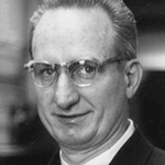 Picture of James Rainwater, Determined shapes of nuclei