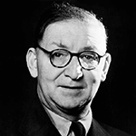 Picture of John Cockcroft, Split the atom