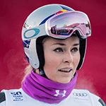 Picture of Lindsey Vonn,  Downhill skier, two Olympic medals