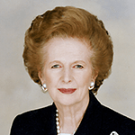 Picture of Margaret Thatcher, UK Prime Minister, 1979-90