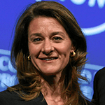Picture of Melinda Gates, Married to Bill Gates