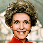 Picture of Nancy Reagan, Wife of US President Reagan