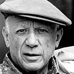 Picture of Pablo Picasso, Abstract painter and sculptor, Cubic movement