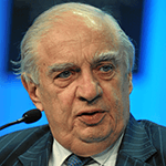 Picture of Peter Sutherland, First Director General of the WTO