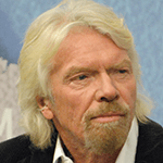 Picture of Richard Branson, Founder of Virgin chain