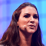Picture of Stephanie McMahon,  VP Creative Writing of WWE