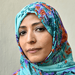 Picture of Tawakkul Karman,  African free speech activist