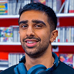 Picture of Vikram Singh Barn,  co-founder of the Sidemen