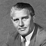 Picture of Wernher von Braun,  German-American rocket scientist
