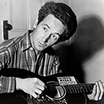Picture of Woody Guthrie, Folk legend