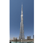 Picture of 	 Burj Khalifa, the tallest structure and building in the world