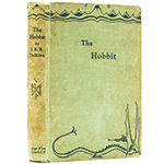 Picture of The Hobbit book, children fantasy novel by J.R.R Tolkien 