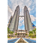 Picture of Petronas Towers, tallest twin towers in the world