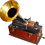 Picture of Phonograph, device for recording and replaying sound