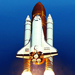 Picture of Space Shuttle, Retired, partially reusable low Earth orbital spacecraft system