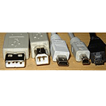 Picture of USB, interface between personal computers and peripheral devices